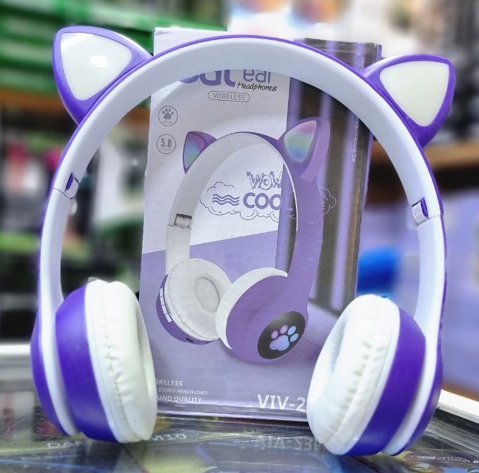 cat ear headphone