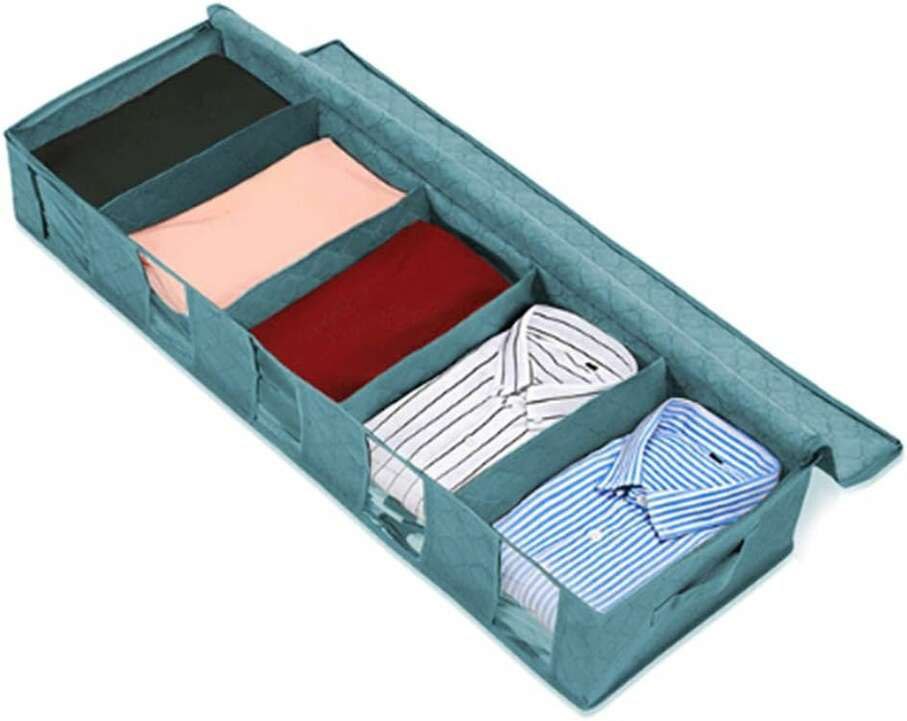 Fabric Underbed Clothing Organizer