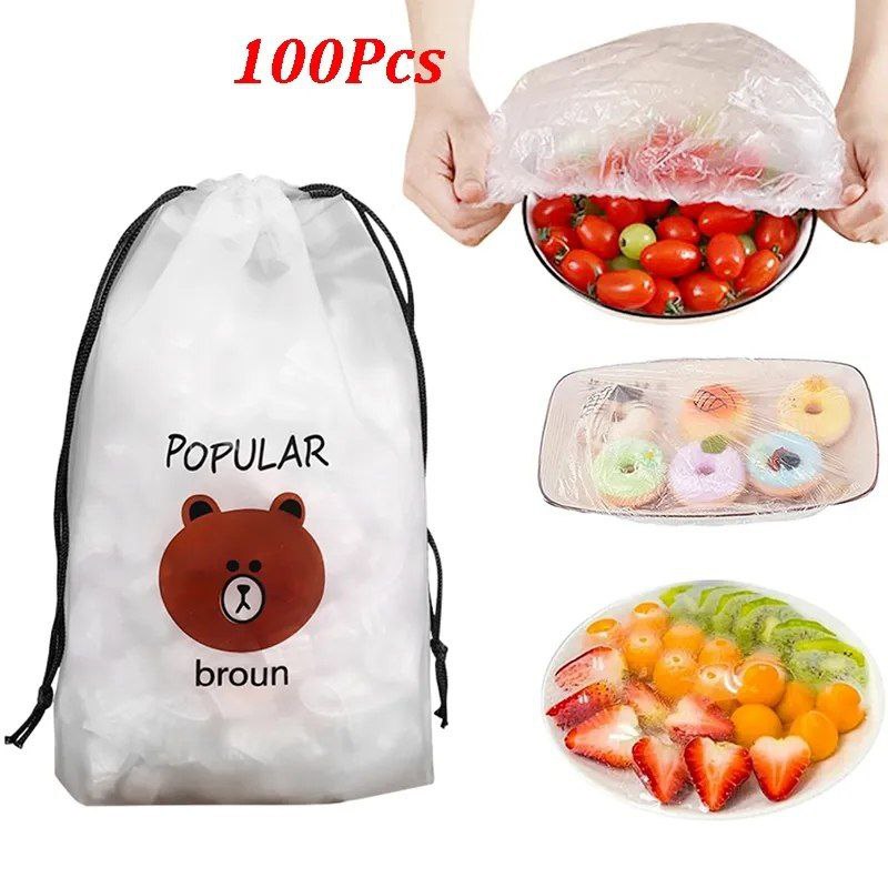 food cover plastic wrap 100pcs