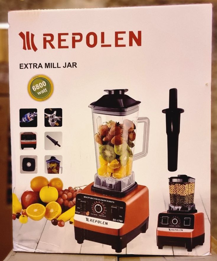 Blender High Power 6800w 2in1 REPOLEN