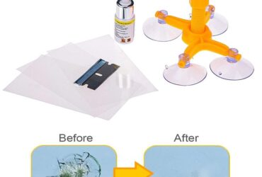 Windshield repair kit Windshield repair kit