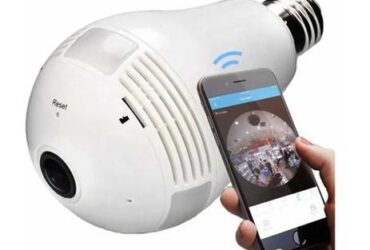 Wifi Panorama Camera Security Lamp