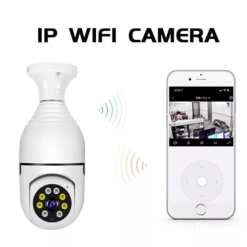 Wifi smart camera rotation 360°