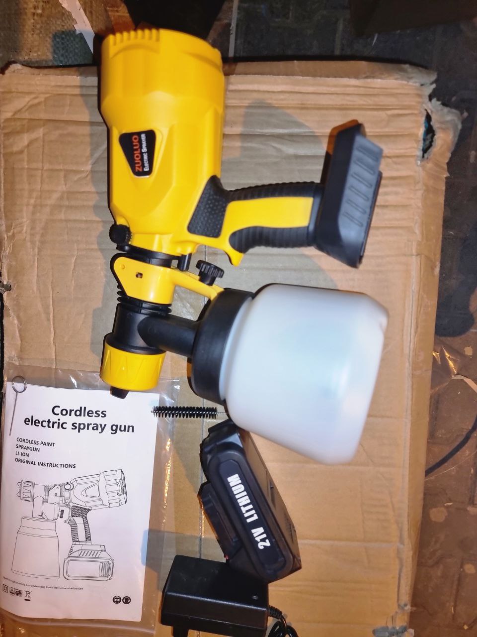 Power Spray™ Cordless Paint Sprayer with 21V Battery