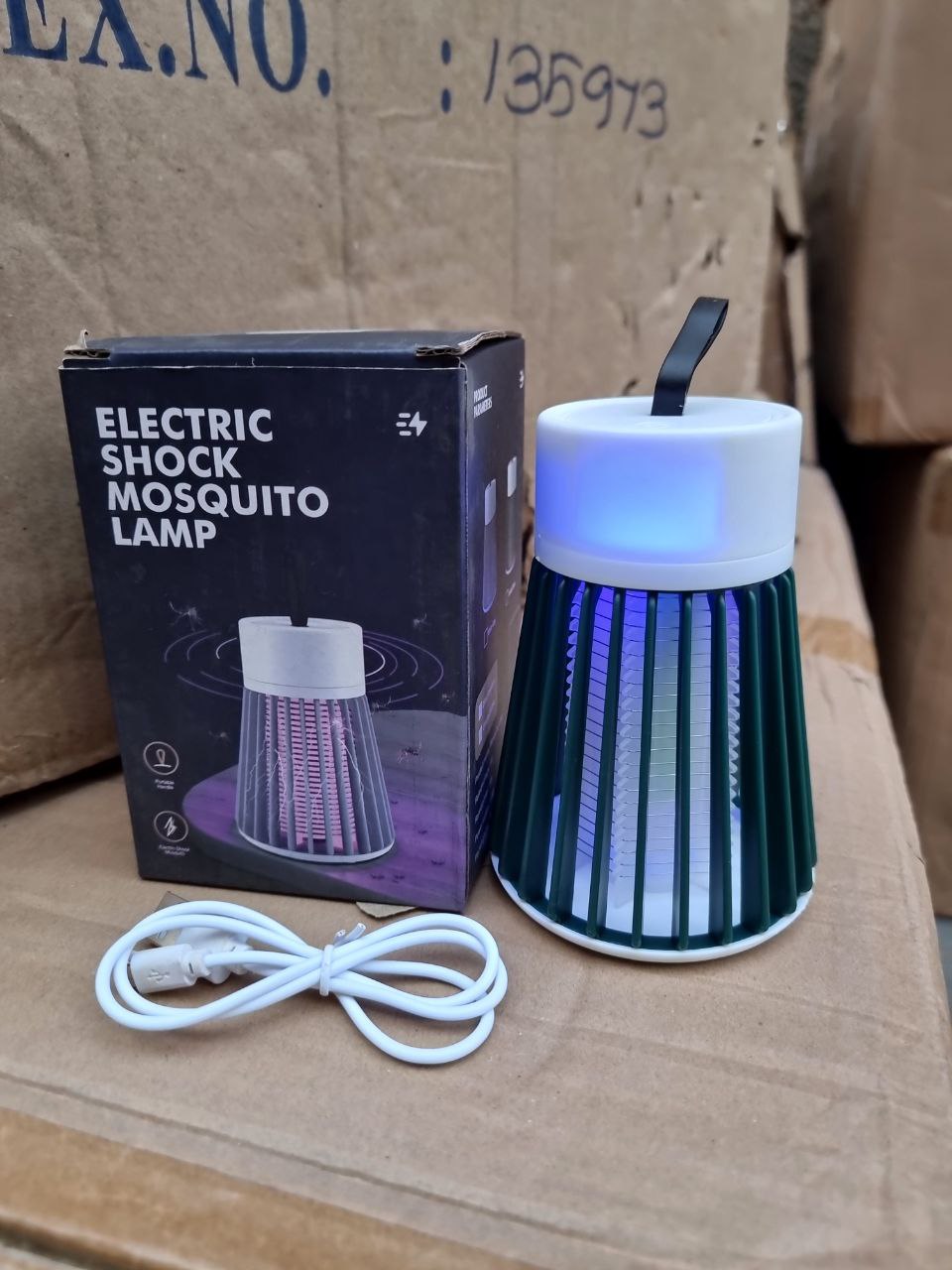 Electric shock mosquito lamp