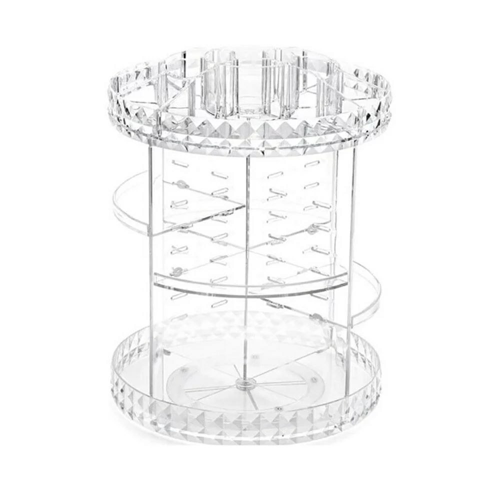 360-degree Rotating Makeup Organizer Box