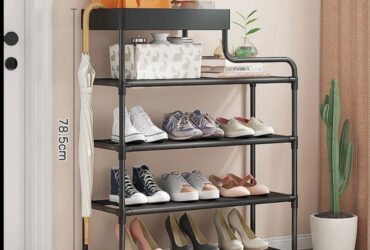 Multi-Layer Shoe Organizer with Small Extra Shelf