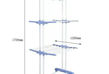 4 Tiers Adjustable Clothes Rack Clothing Clothes