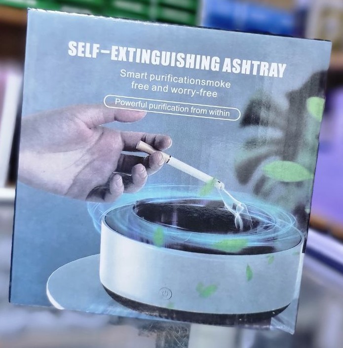 SELF-EXTINGUISHING ASHTRAY